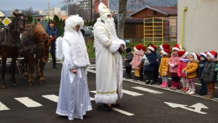 Mikuláš v MŠ Štefánikova