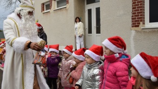 Mikuláš v MŠ Štefánikova