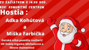 Komunitné centrum pozýva na stretnutie s Mikulášom