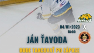 HC 19 Humenné - Topoľčany... Polovičné vstupné a tanec Jána Ťavodu