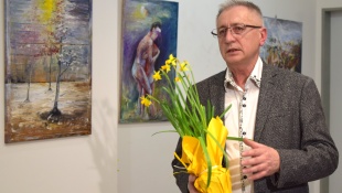 Vernisáž výstavy Štefana Hodora