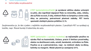 Recyklácia plastov