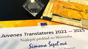 Simona Šepeľová (Gymnázium sv. Jána Zlatoústeho) - najlepšia prekladateľka 2022