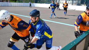 Hokejbalové štvrťfinále: Humenné - Trebišov 5:4 sn