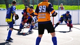Hokejbalové štvrťfinále: Humenné - Trebišov 5:4 sn
