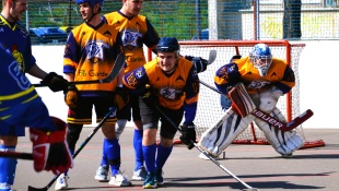 Hokejbalové štvrťfinále: Humenné - Trebišov 5:4 sn