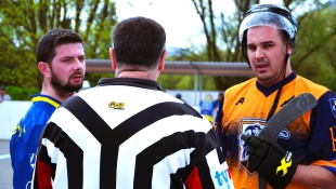 Hokejbalové štvrťfinále: Humenné - Trebišov 5:4 sn