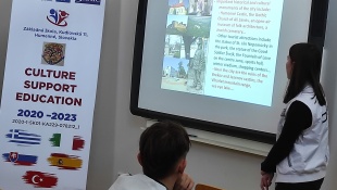Erasmus+... ZŠ Kudlovská prezentovala Humenné