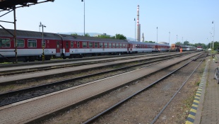 Elektrifikácia trate Bánovce n/Ondavou - Humenné (poklepanie základného kameňa)
