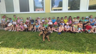 Deň s políciou v MŠ Dargovských hrdinov
