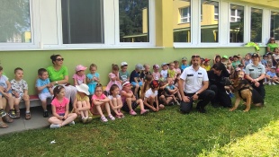 Deň s políciou v MŠ Dargovských hrdinov