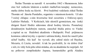 Humenské organové dni Š. Thomána 2023 - Ján Fic