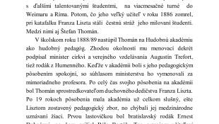 Humenské organové dni Š. Thomána 2023 - Ján Fic