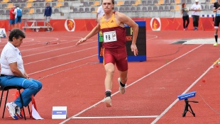 Patrik Megela, majster Slovenska 2023 v trojskoku