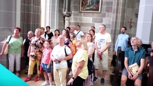 Seniori DC Laborecká na výlete (Dóm sv. Alžbety, Rozárium u Bohušov)