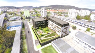 Objekt Central Point (rekonštrukcia budovy, mestského parkoviska a chodníkov)