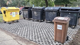 Nové stojiská na nádoby s odpadom
