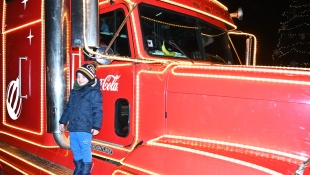 Čarovný vianočný kamión v Humennom