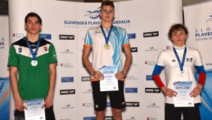 Plavecké M-SR Open a juniorov v krátkom plávaní 2023 - Oliver Verba