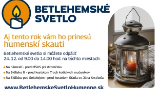 Betlehemské svetlo 2023