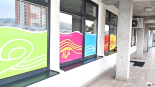 Galéria na schodoch (participatívny rozpočet mesta Humenné 2023)