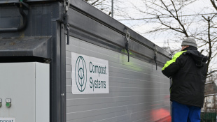 Spracovanie kuchynského odpadu... CSC kontajner