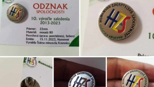 Výročná medaila a odznak HZS (aj na predaj)