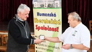 Humenská zberateľská spoločnosť - slávnostné odovzdanie medailí i odznakov