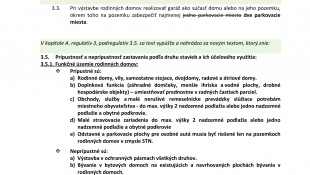 Územný plán zóny Pod Sokolejom