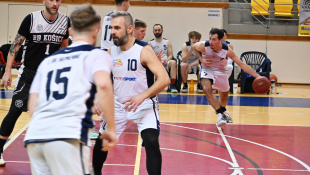 1. BK Humenné - RB Košice 80:83 / 2. liga muži