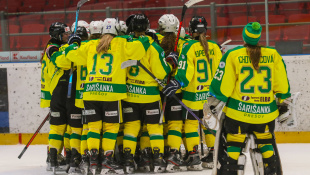 Nina Chovancová, majsterka SR v hokeji (Šarišanka Prešov)