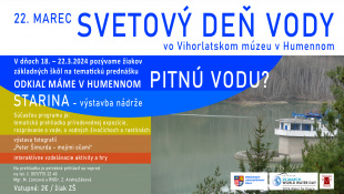 Odkiaľ máme pitnú vodu