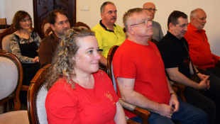 Prijatie zboru Cantica Collegium Musicum v kaštieli