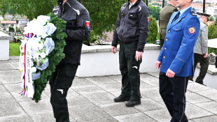 79 rokov víťazstva nad fašizmom / pietny akt kladenia vencov