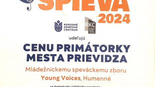Young Voices na súťaže Mládež spieva 2024
