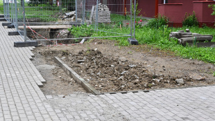 Výmena potrubí - zasypávanie výkopov (Hrnčiarska, sídl. II/A)