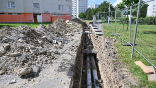 Výmena potrubí - stav 4. júna 2024
