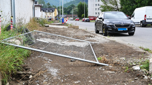 Rekonštrukcia potrubí, kontrolný deň (25.7.)