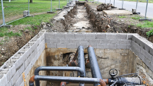 Rekonštrukcia potrubí, kontrolný deň (25.7.)