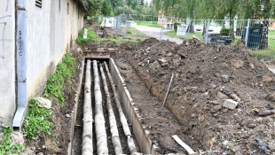 Rekonštrukcia potrubí, kontrolný deň (25.7.)