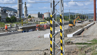 Kontrolný deň stavby elektrifikácie trate