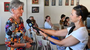 Vernisáž v Galérii Múza - Ester Schilo, Anna Šimkuličová a Michal Goroľ