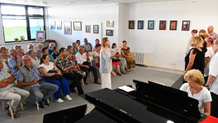 Vernisáž v Galérii Múza - Ester Schilo, Anna Šimkuličová a Michal Goroľ