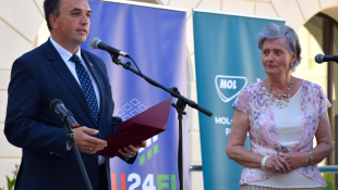 Deň maďarskej kultúry - Ondrej Babjarčík a Anna Šimkuličová