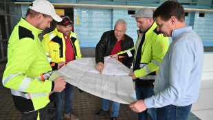 Rekonštrukcia 25-metrového bazéna. Odovzdanie stavby