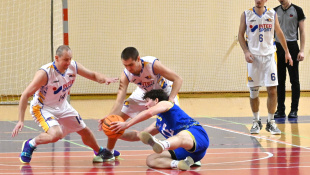 1.BK Humenné - Slávia RIM Basket Košice 49:55 (2. liga muži)