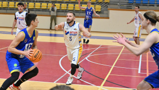 1.BK Humenné - Slávia RIM Basket Košice 49:55 (2. liga muži)