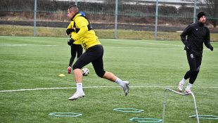 Prvý tréning FK Humenné (7.1.)