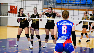 Volejbal, Juniorky: VK Humenné - Spišská Nová Ves 3:1