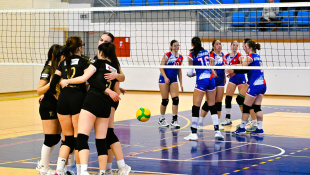 Volejbal, Juniorky: VK Humenné - Spišská Nová Ves 3:1